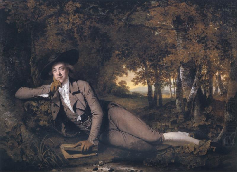Joseph wright of derby Sir Brooke Boothby china oil painting image